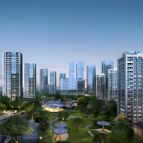 杭州亞運(yùn)村（幕墻設(shè)計(jì)）